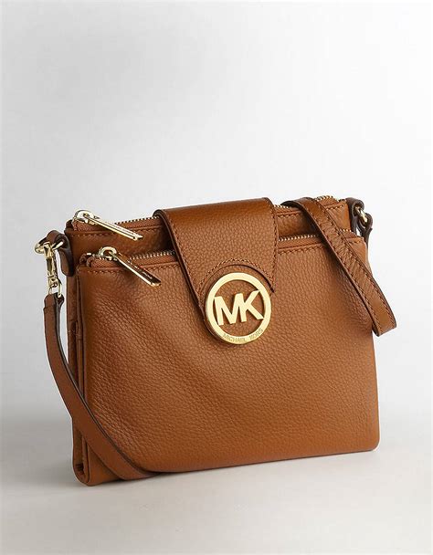 michael kors crossbody purse brown|michael kors crossbody purses used.